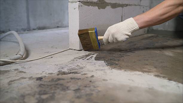 SJ Waterproofing Pros Interior Drainage System coverage map for Sequatchie, TN and surrounding area